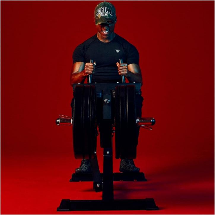 Wadenmaschine in schwarz