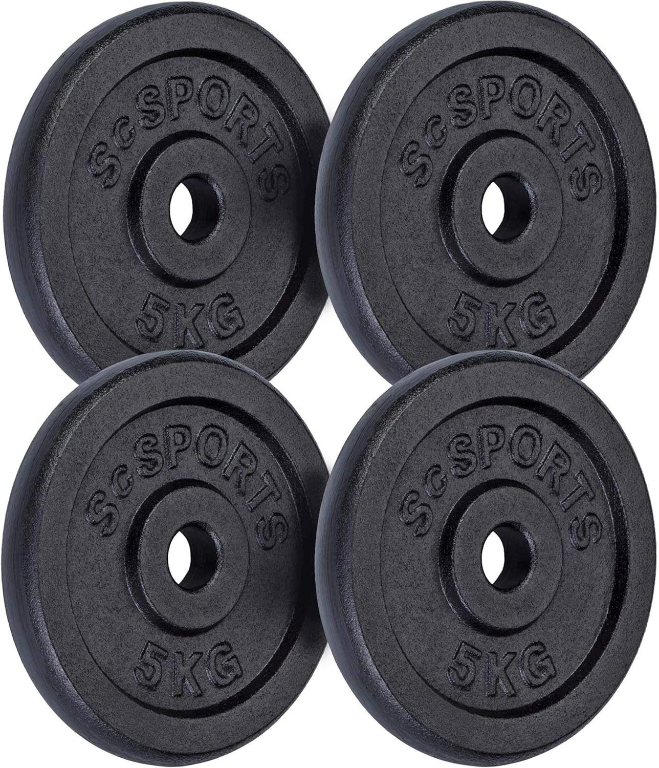 Hantelscheiben Set Gusseisen 10 - 40 kg