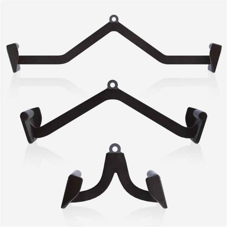 Latzug-/Rudergriff Gummi schwarz