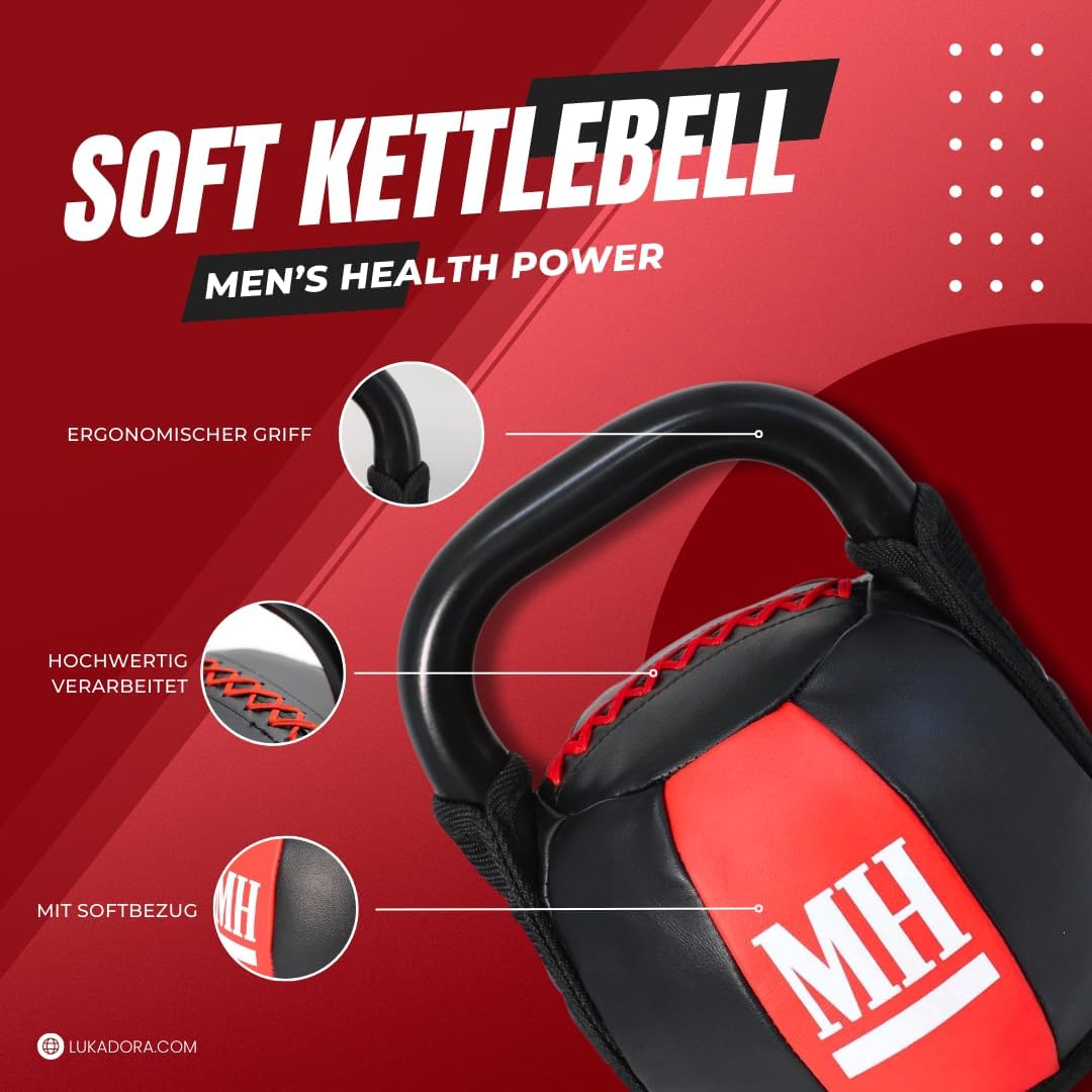 Soft Kettlebell mit Griff 6 - 12 kg